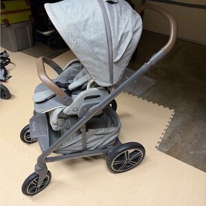 Nuna Mixx NEXT Gray and Brown Kids Stroller